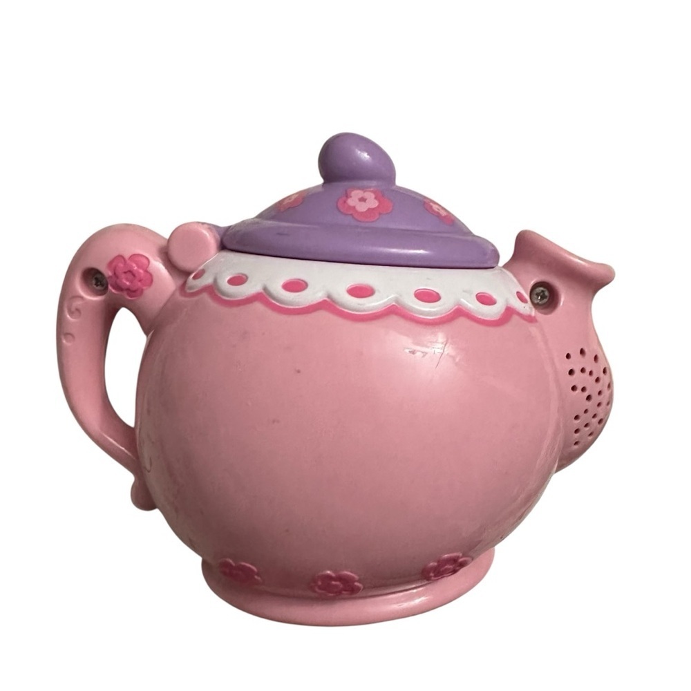 Fisher-Price Pink and Purple Smiling Teapot - Picture 2 of 3